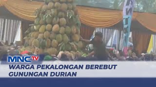 Ribuan Warga Pekalongan Ricuh Berebut Gunungan Durian di Alun-Alun Kajen - LIS 15/01