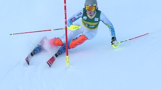 Resi Stiegler - Slalom #1 - Run 2 - 2015 Nature Valley Aspen Winternational