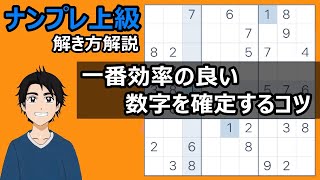 『数独パズルの解き方』誰でもサクサク解けるナンプレの法則