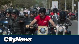 Bikers gather in Port Dover for Friday the 13th