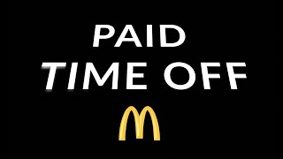 Benefits Breakdown - Paid Time Off at Scott Family McDonald's