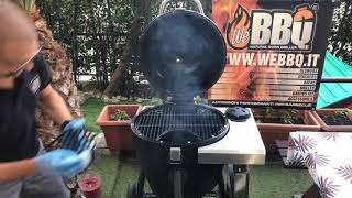 WeBBQ - Seasoning - Char Broil Kamander