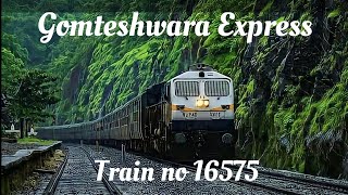 Gomteshwara Express bangaloretomangalore day train #16575 #mangalore #subrahmanya #shravanabelagola