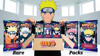 [Naruto Trading Cards Unboxing!🥷] [Hunting for Rare \u0026 Legendary Cards!🤯] #Anime #animeedit