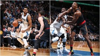 Karl-Anthony Towns \u0026 Dwight Howard Shoot Perfect From The Field | 12.26.16