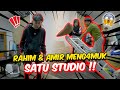 RAHIM & AMIR MENG4MUK SATU STUDIO !! - PRANK MENGGILA !