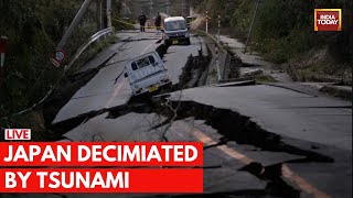 Japan Earthquake LIVE: Japan Hit By 21 Quakes 36,000 Homes Without Power | Sees 5-Foot Tsunami Waves