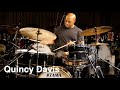 Quincy Davis plays STAR Bubinga kit at the TAMA JAPAN factory.