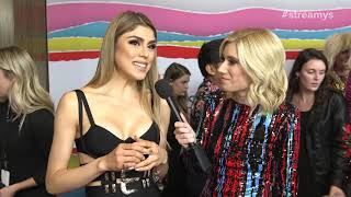 Paula Galindo Red Carpet Interview - Streamys 2018