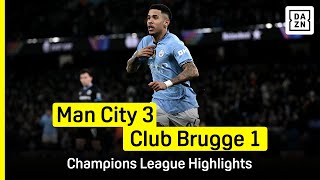 HIGHLIGHTS | Man City vs. Club Brugge | Champions League 2024-25