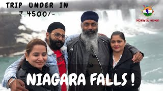 India To Toronto Vlog | Explore Niagara Falls in Just Rs.4500/-