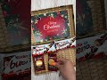 christmas gift box 🎁😍 filling asmr kinder bueno lotus biscoff walkers asmr kinderbueno corporate