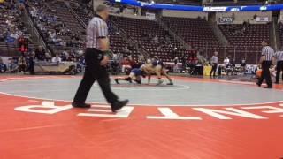 Nazareth's Connor Herceg beats Cedar Cliff's Luis Tirado in 2017 PIAA tournament