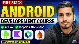 Android Development Full Course for Beginners (2026) | Kotlin & Jetpack Compose