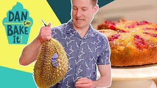 Cake with the Smelliest Fruit in the World (Durian) 😲Challenge #8 | Dan Can Bake It | Food Network