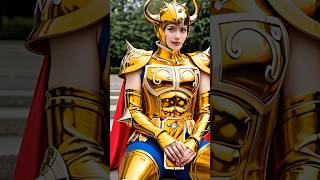 Golden Strength Unleashed! Taurus Aldebaran Stands Firm #SaintSeiya #TaurusGoldSaint #Anime #Cosplay