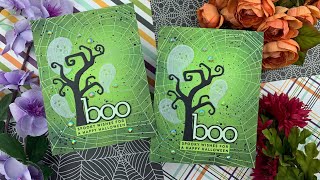 Spooky Boo Glow in the Dark Cards | AmyR Halloween 2022 Series #9