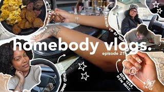 HOMEBODY VLOGS: it's all coming together, picking up tesla, nails, bingo-board, \u0026 2025 preparations.