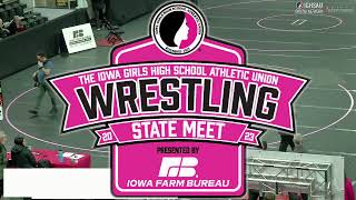 2023 IGHSAU Girls State Wrestling Meet: Session 2 Mats 5-8