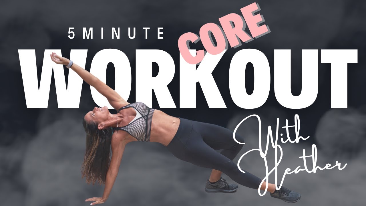 5 Minute Core Workout Youtube