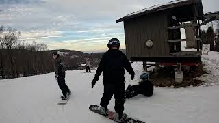 GoPro Skiing: Teenage Snowboarders at Song Mountain!