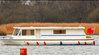 February Half Term week 2025, so more boats on the Norfolk Broads