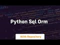 python sql orm