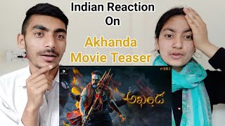 Akhanda Movie Teaser Reaction | #BB3 Title Roar | Nandamuri Balakrishna | Boyapati Srinu | Thaman S