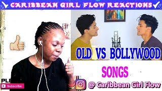 💟OLD vs NEW Bollywood Songs | Mashup by Aksh Baghla[Caribbean Girl Flow Reactions]