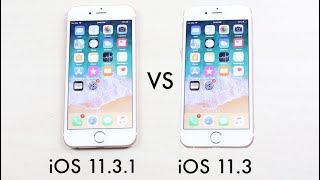 iOS 11.3 VS iOS 11.3.1 On iPHONE 6S! (Comparison) (Review)