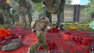 PS4版 [ARK] クリスタルアイルズ　公式PVE ボス戦βのアーティファクト6種類集める\u0026海の探索