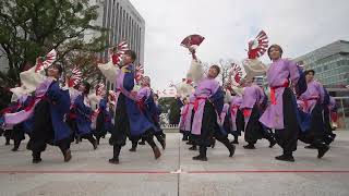 佐賀大学 嵐舞　ふくこいアジア祭り2022　2022年11月20日　天神中央公園貴賓館前広場会場