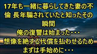 17年も一緒に暮らしてきた妻の不倫…長年騙されていたと知ったその瞬間…俺の復讐は始まった…想像を絶する代償を払わせるためまずは…