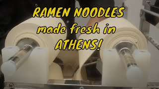 Yamato Machine User, Zuzuto Ramen in Athens, Greece making fresh ramen noodles on a Richmen 1