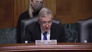 Durbin Questions District Court Nominees in Senate Judiciary Committee Hearing