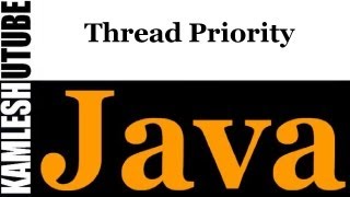 Java Programming Part 51 Thread Priority