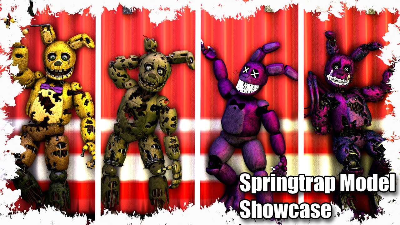 [FNAF SFM] Springtrap Model Showcase - YouTube