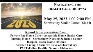 Council on Aging - Navigating the Health Care Highway