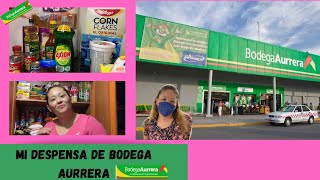 ❤️ MI DESPENSA EN BODEGA AURRERA CON SOLO $600 🤑