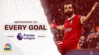 Every Premier League goal from Matchweek 20 (2023-24) | NBC Sports