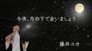 【藤井ユカ】今夜、月の下で会いましょう【オリジナル曲】