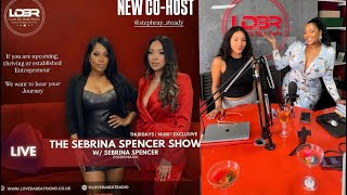 Sebrina Spencer and ￼ Steph Ray sharing the new Shades by Bre collection