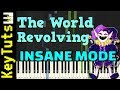 The World Revolving from Deltarune - Insane Mode [Piano Tutorial] (Synthesia)