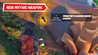 Predator's Cloaking Device - New Mythic Weapon Overview in Fortnite