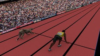 Speed Comparison: Average Person VS Usain Bolt & Cheetah