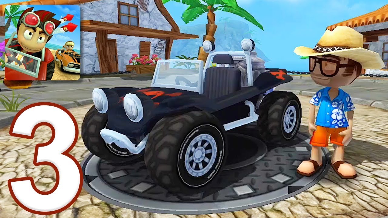 Beach Buggy Racing - Gameplay Walkthrough Part 3 - Sunshine Sprint (iOS ...