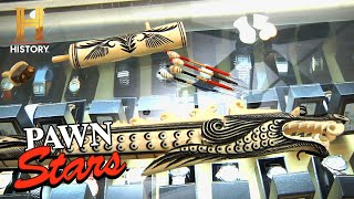 Pawn Stars: How Old Is This ANCIENT Blow Dart Gun? (Season 9)