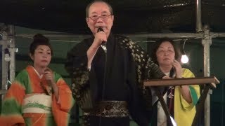 河内音頭　音丸会 桜川 音和　江端納涼盆踊り　18.07.25