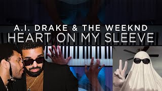 This A.I. Drake \u0026 The Weeknd song is kinda good (Piano Cover)