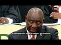 President Ramaphosa on the migrant crisis